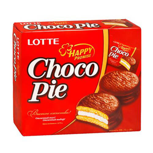 Lotte Choco Pie 12Pc 336G Box The Gift Studio