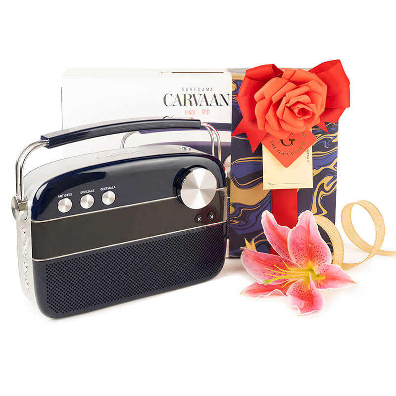 Saregama Carvaan Premium Hindi Blue