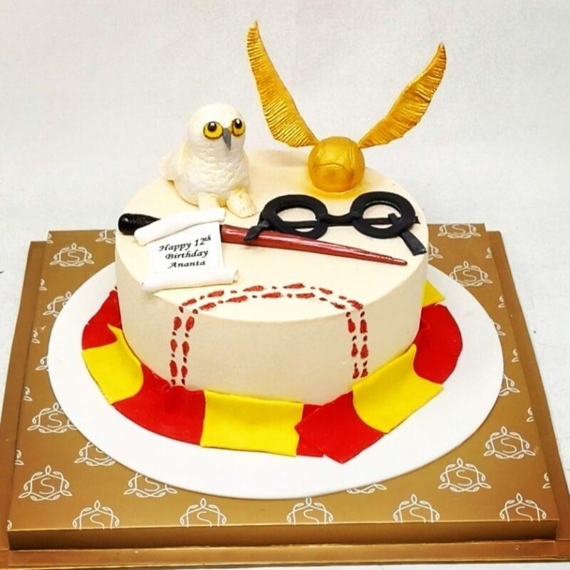 Harry Potter Themed Cake