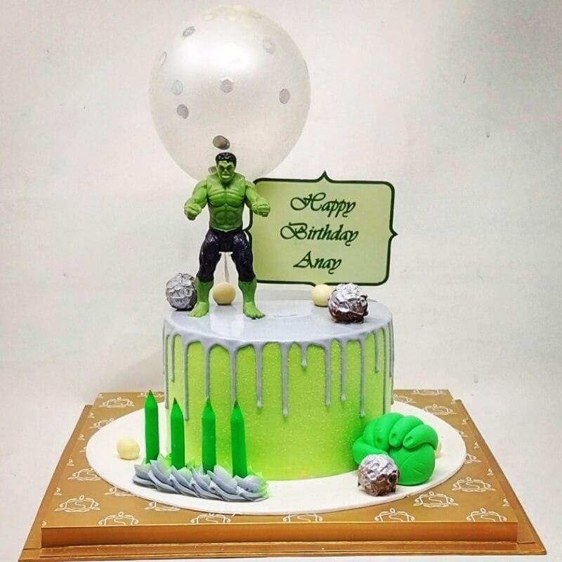 Hulk Cake