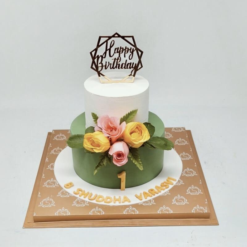 Elegant Floral Cake