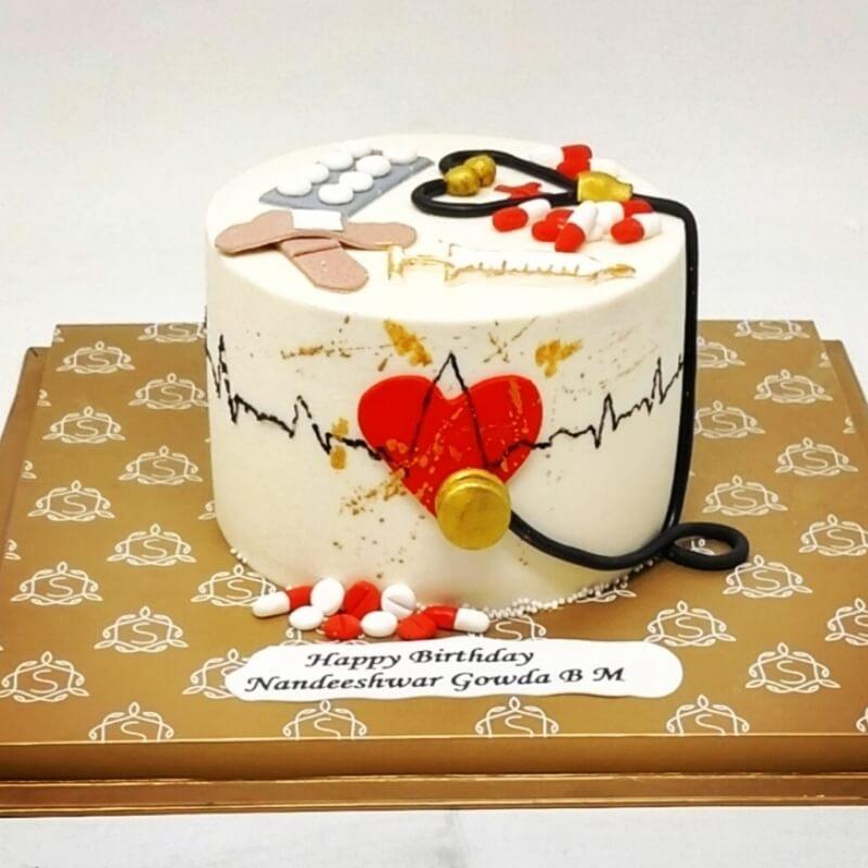 Doctor Themed Cake