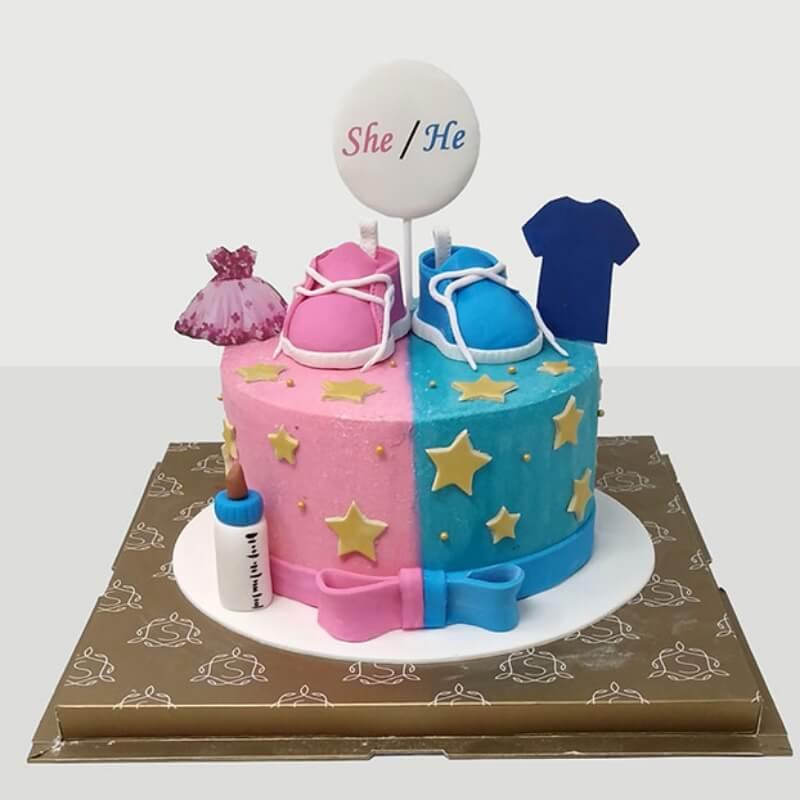 Baby Shower Delight Cake