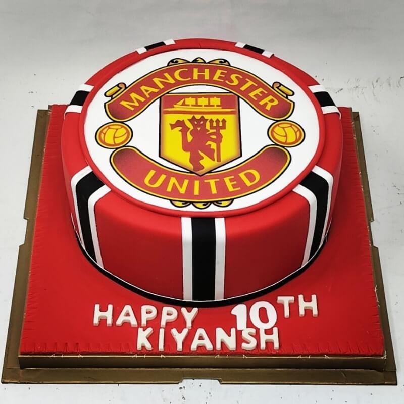 Manchester United Cake - The Gift Studio