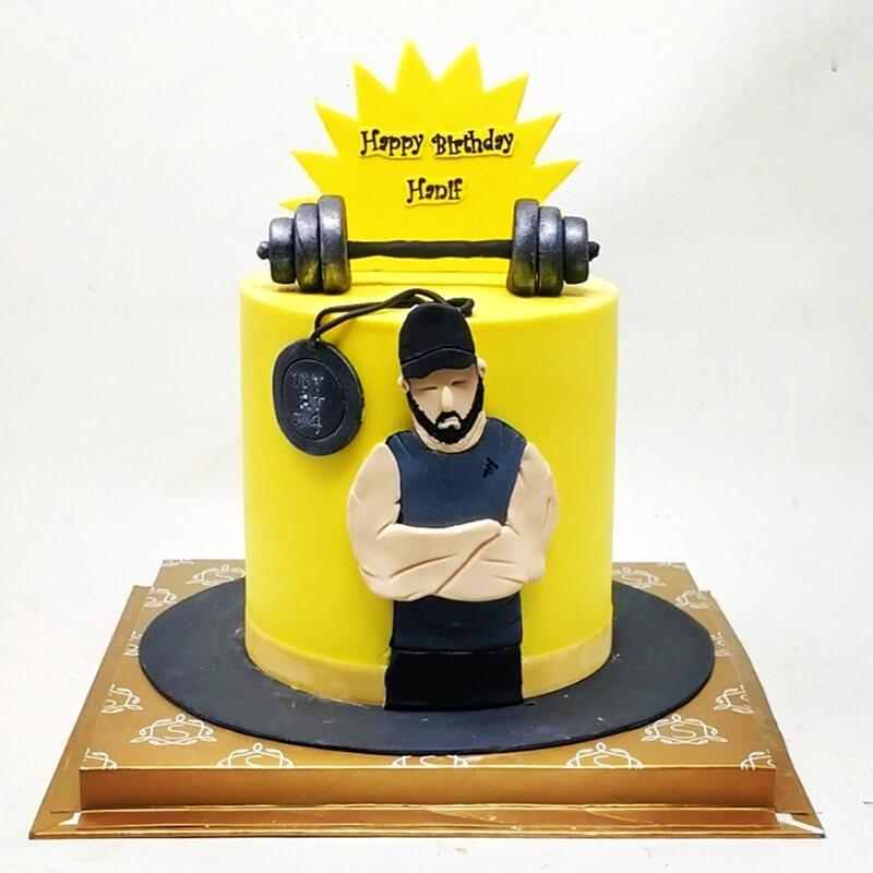 Gym Lover's Cake