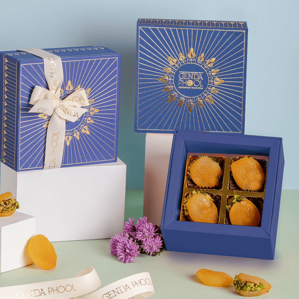 4 Piece Stuffed Apricot