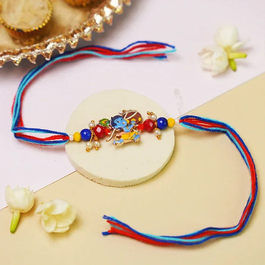 Natkhat Krishna Kids Rakhi - The Gift Studio
