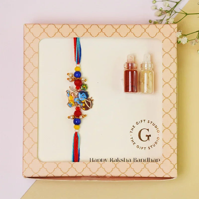 Natkhat Krishna Kids Rakhi - The Gift Studio