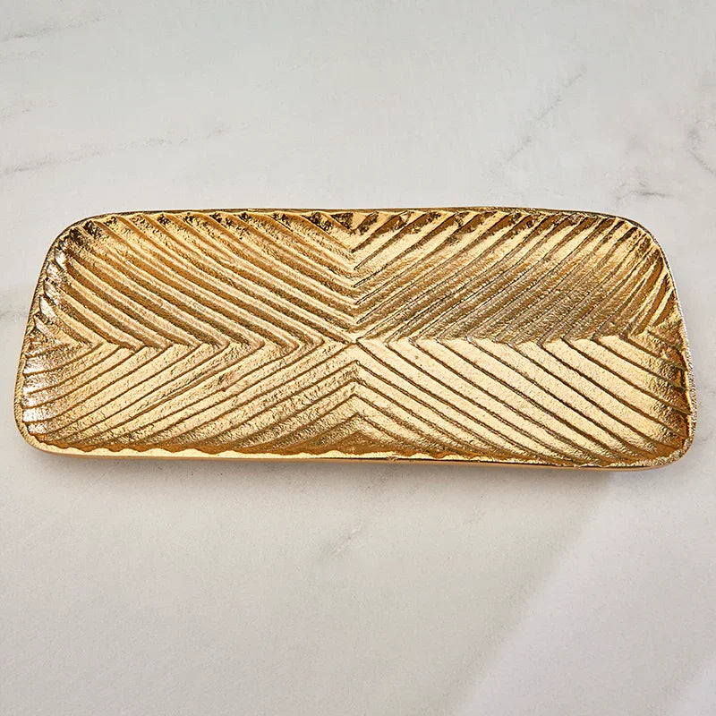 Artisanal Grooved Platter - The Gift Studio