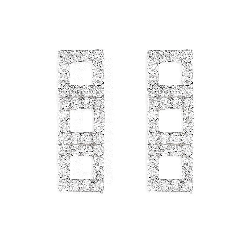 Zirconia Ash Earrings - The Gift Studio