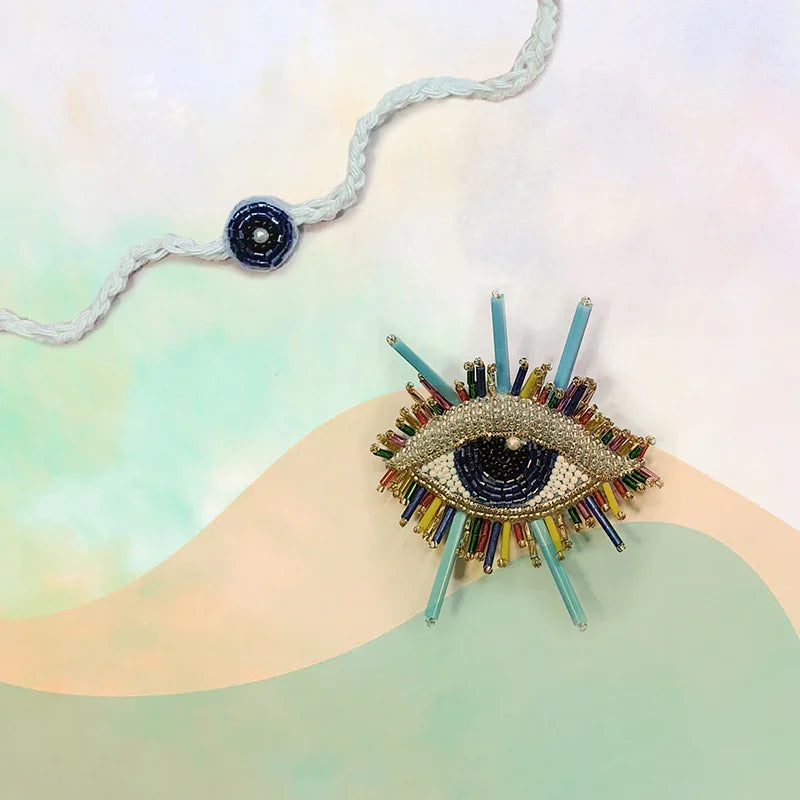 Evil Eye Rakhi & Brooch - The Gift Studio