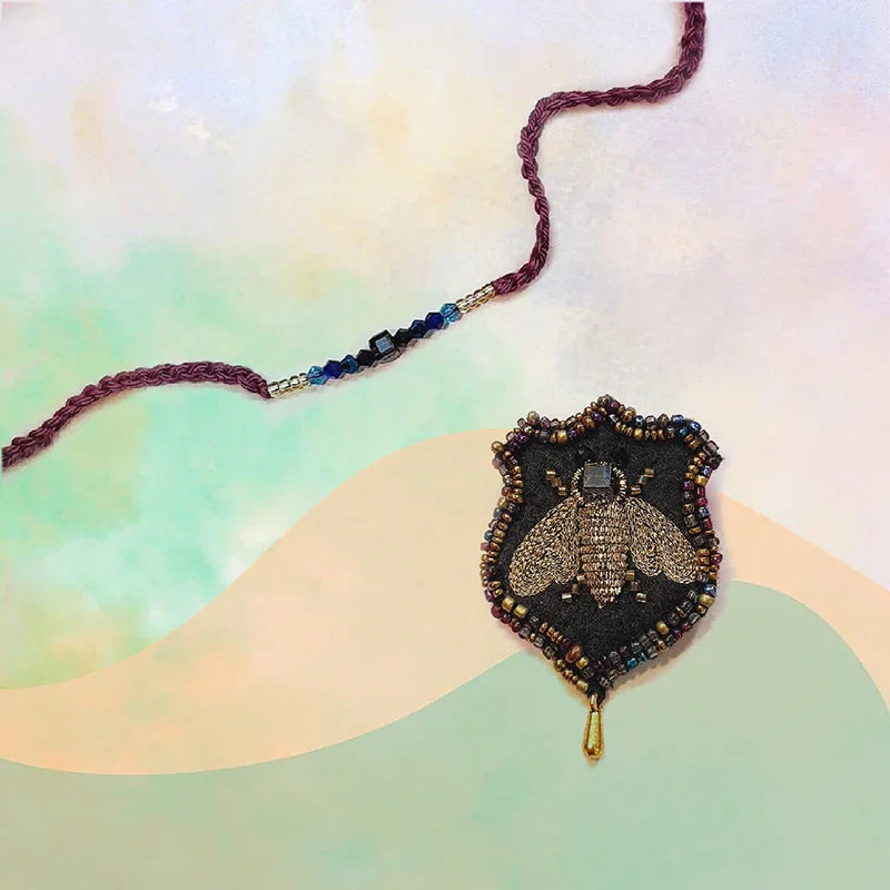 Blue Nile Rakhi & Cairo Bee Brooch - The Gift Studio