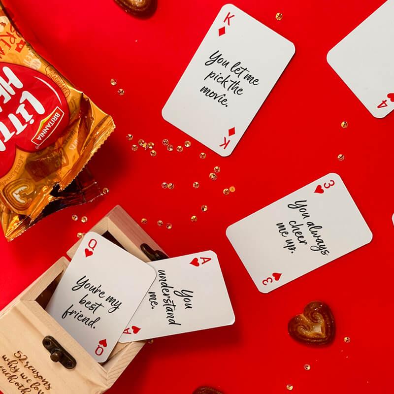 Playing Cards : Valentine's Day - The Gift Studio