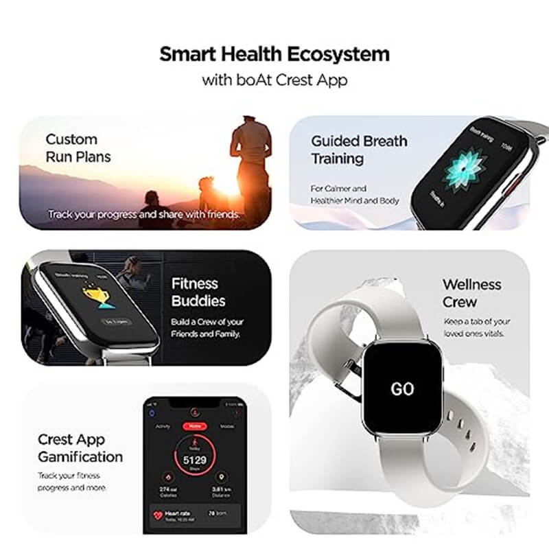 Boat Unisex Matrix Smart Watch