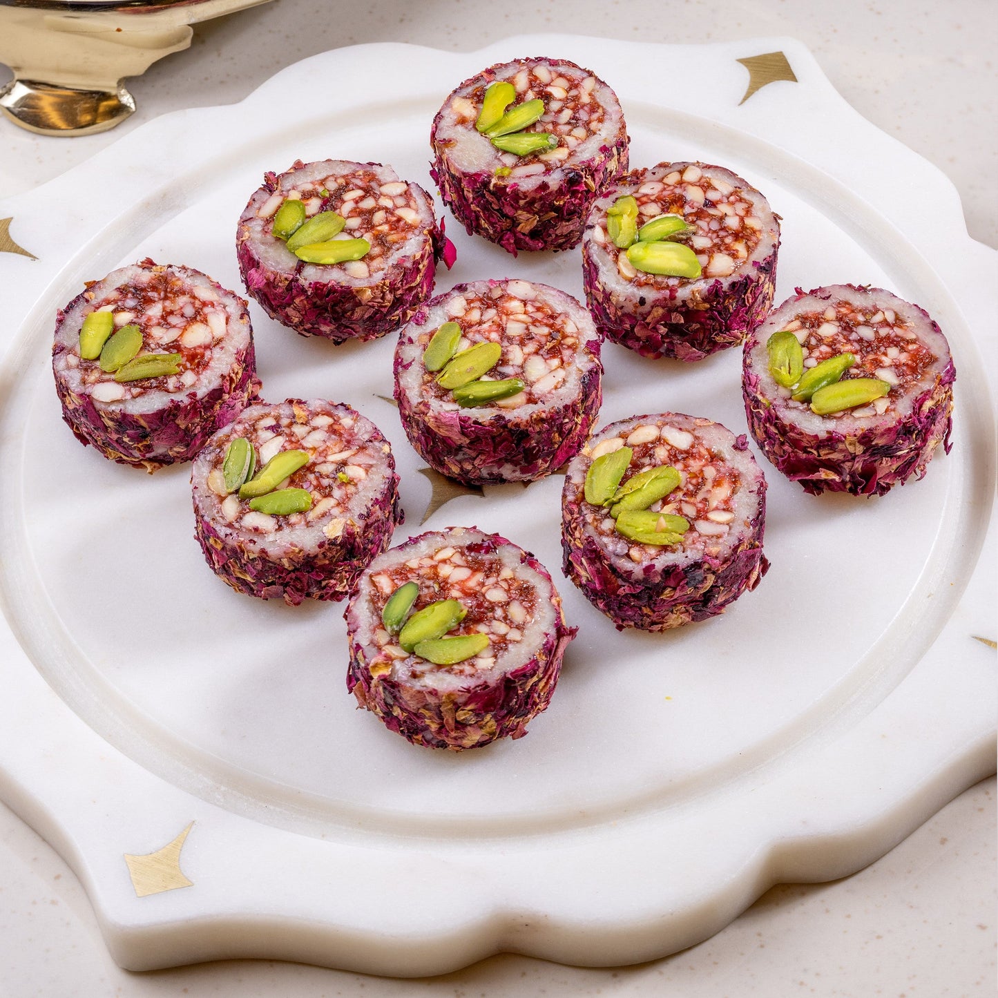 Almond Rosette box of 6