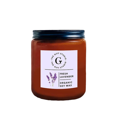 AMBER JAR CANDLE - The Gift Studio