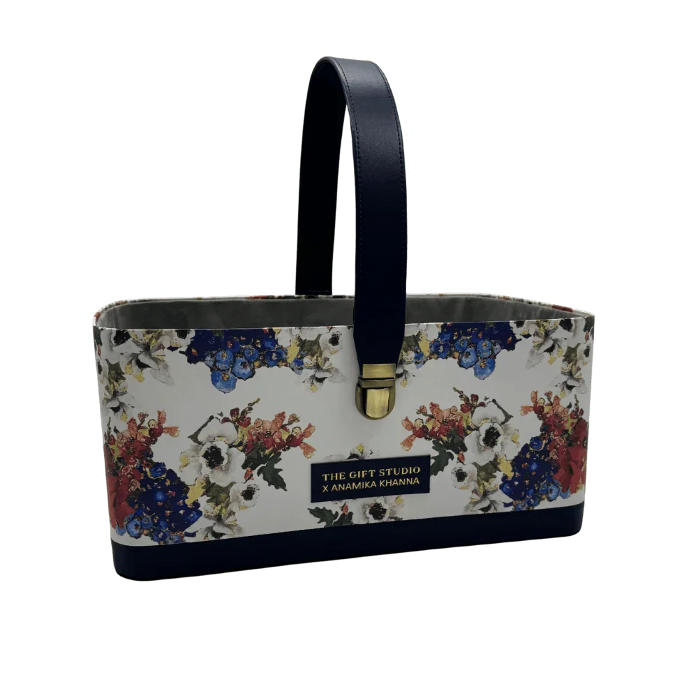 Anamika Khanna PU printed Tote bag Large 15x8x7in - The Gift Studio