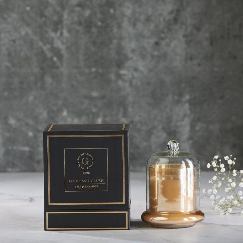 Bell Jar Candle 310 gm Lime Basil Crush - The Gift Studio