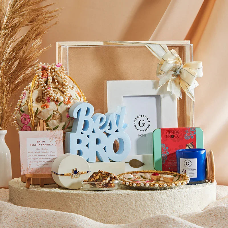 Best Brother Rakhi Hamper_The Gift Studio