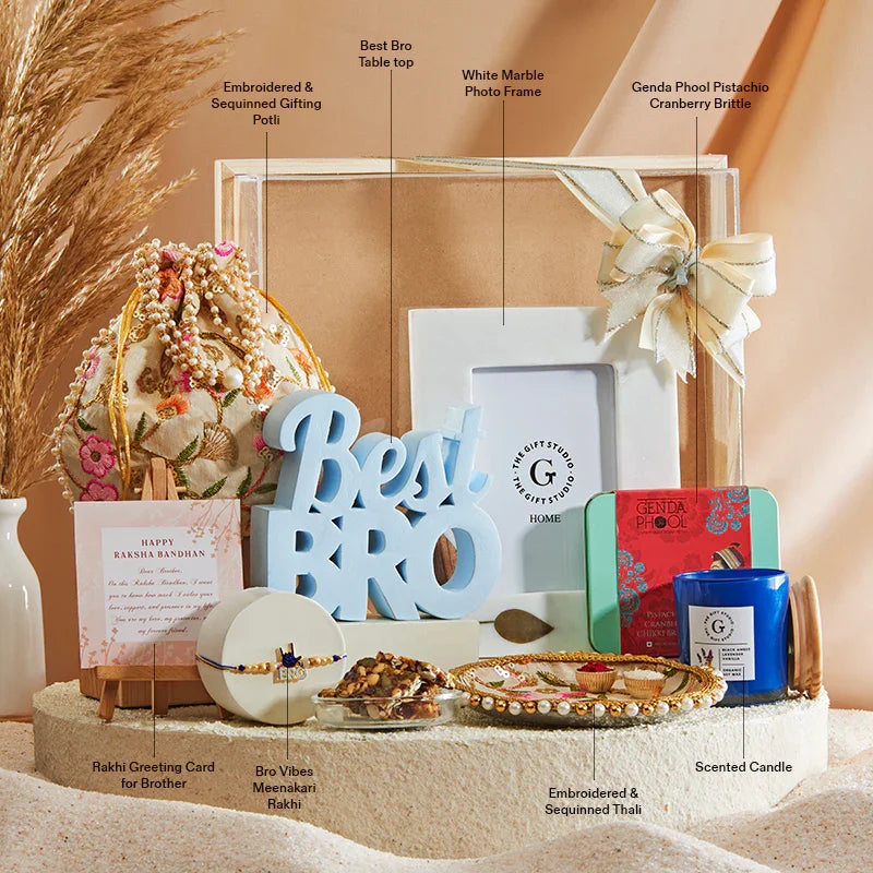 Best Brother Rakhi Hamper_The Gift Studio