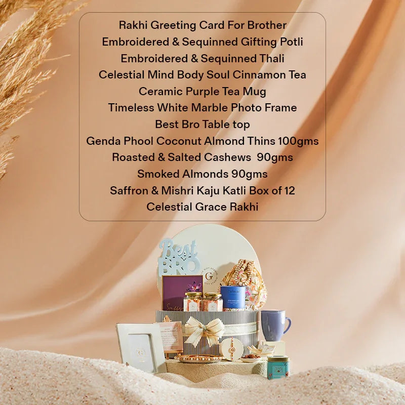 Bhai’s Serene Tea & Treats Hamper_The Gift Studio
