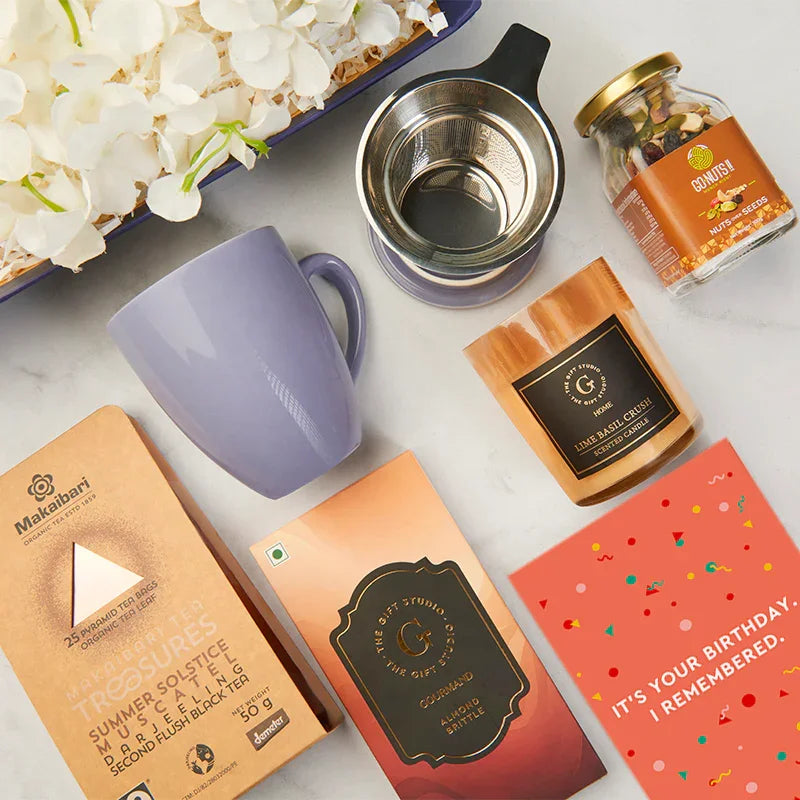 Birthday Brews & Bites Hamper - The Gift Studio