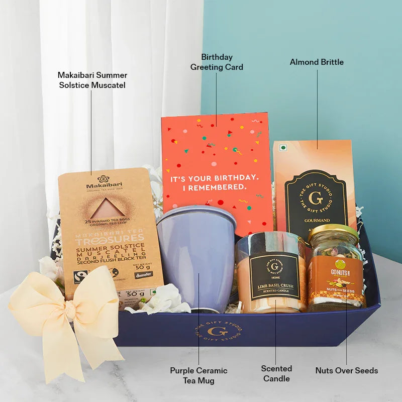 Birthday Brews & Bites Hamper - The Gift Studio