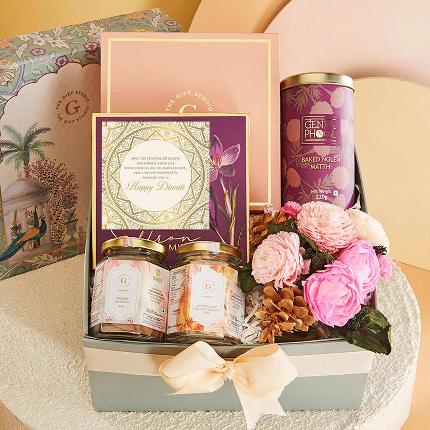 Bloom and Bites Diwali Hamper