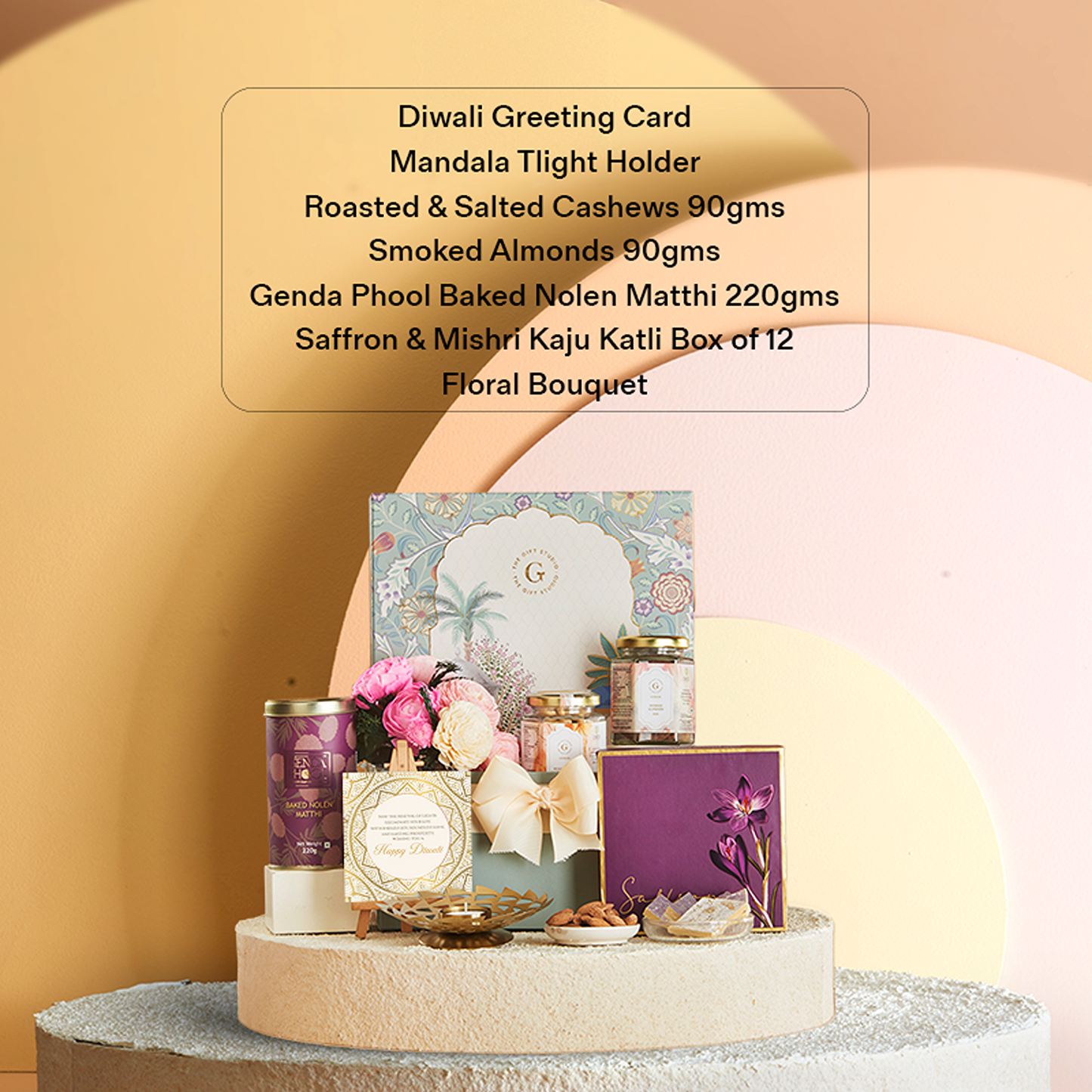 Bloom and Bites Diwali Hamper