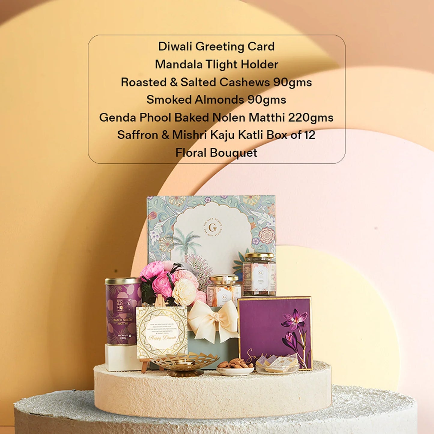 Bloom and Bites Diwali Hamper