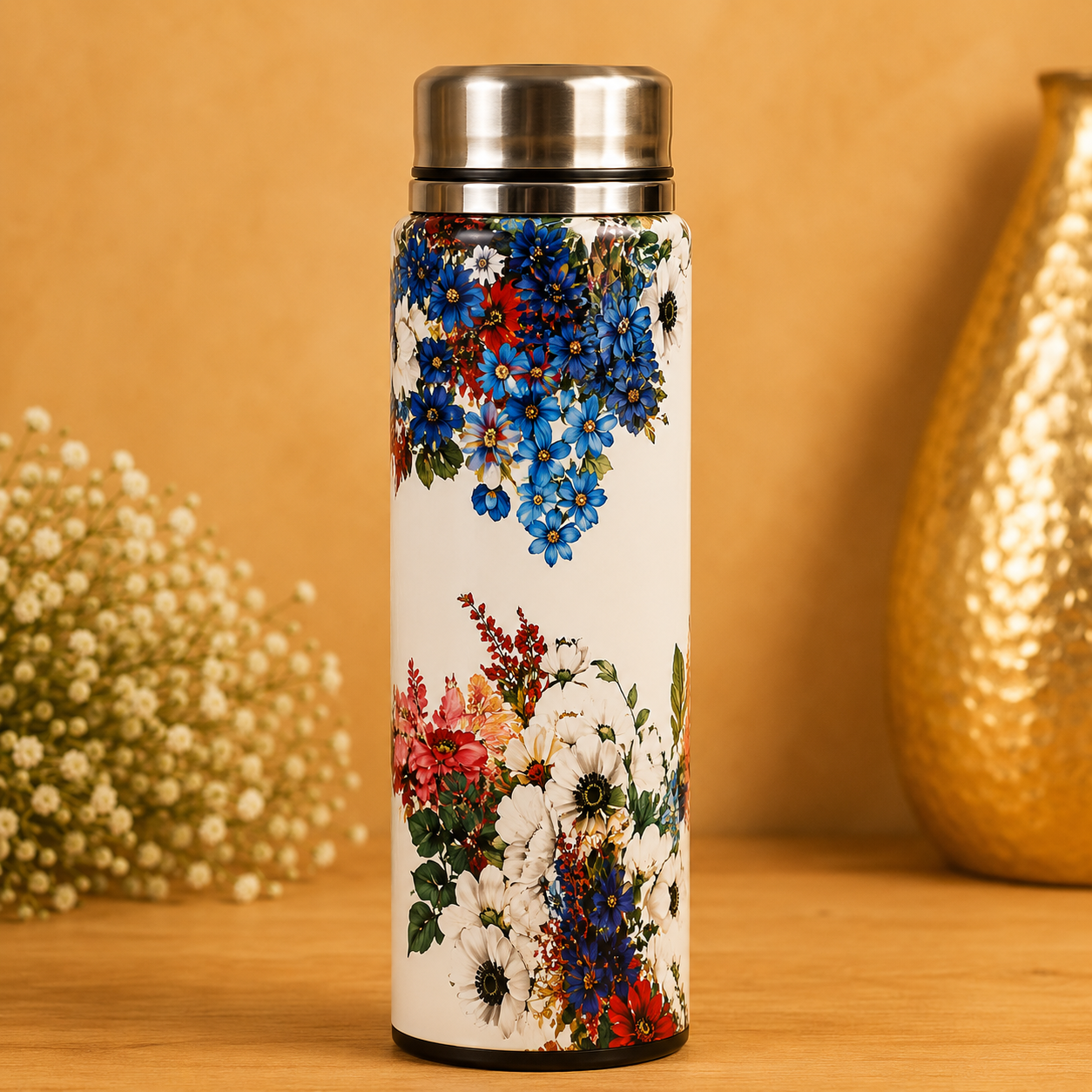Bottle with Anamika Khanna Cover