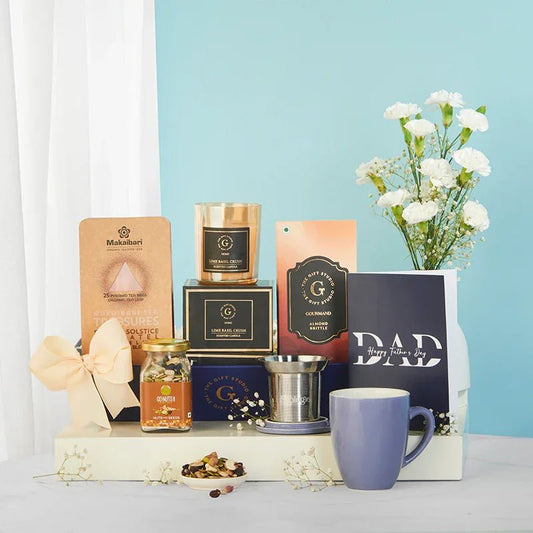 Dad’s Tea Time Luxe Hamper - The Gift Studio