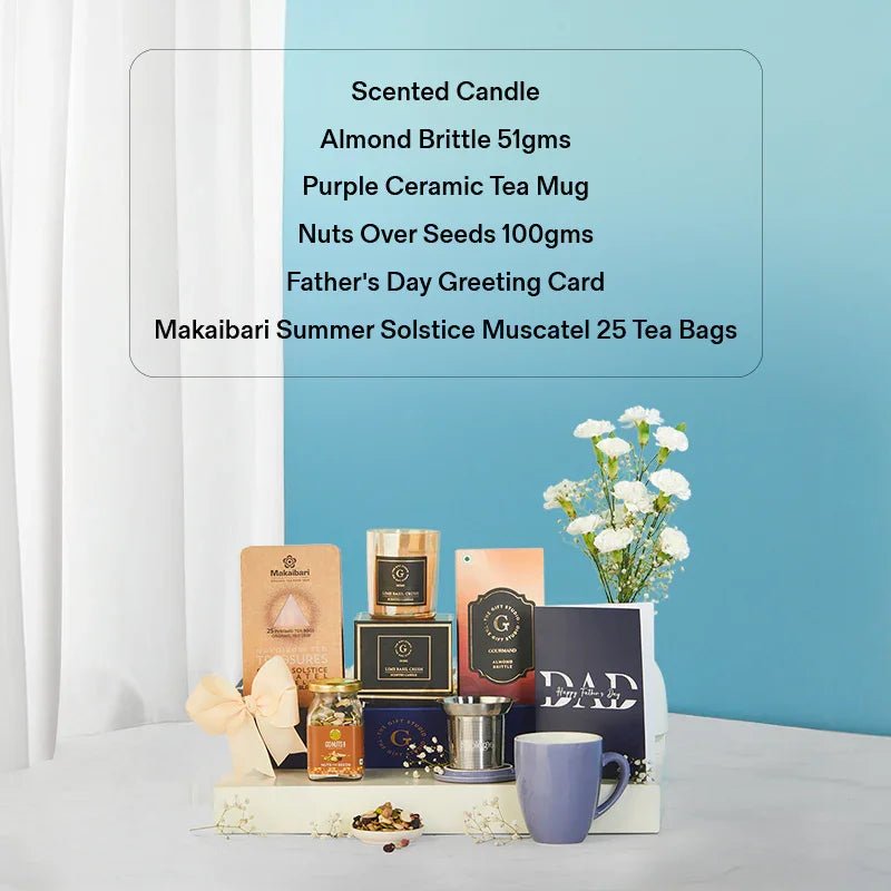 Dad’s Tea Time Luxe Hamper - The Gift Studio