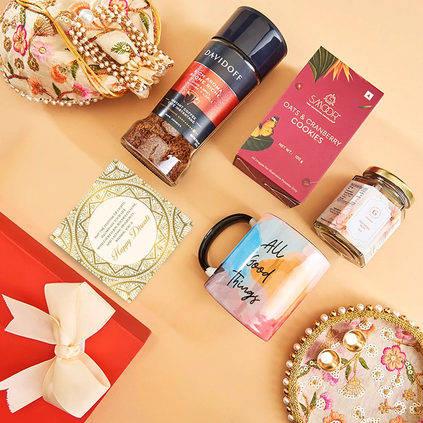 Diwali Coffee & Cookies Celebration Hamper