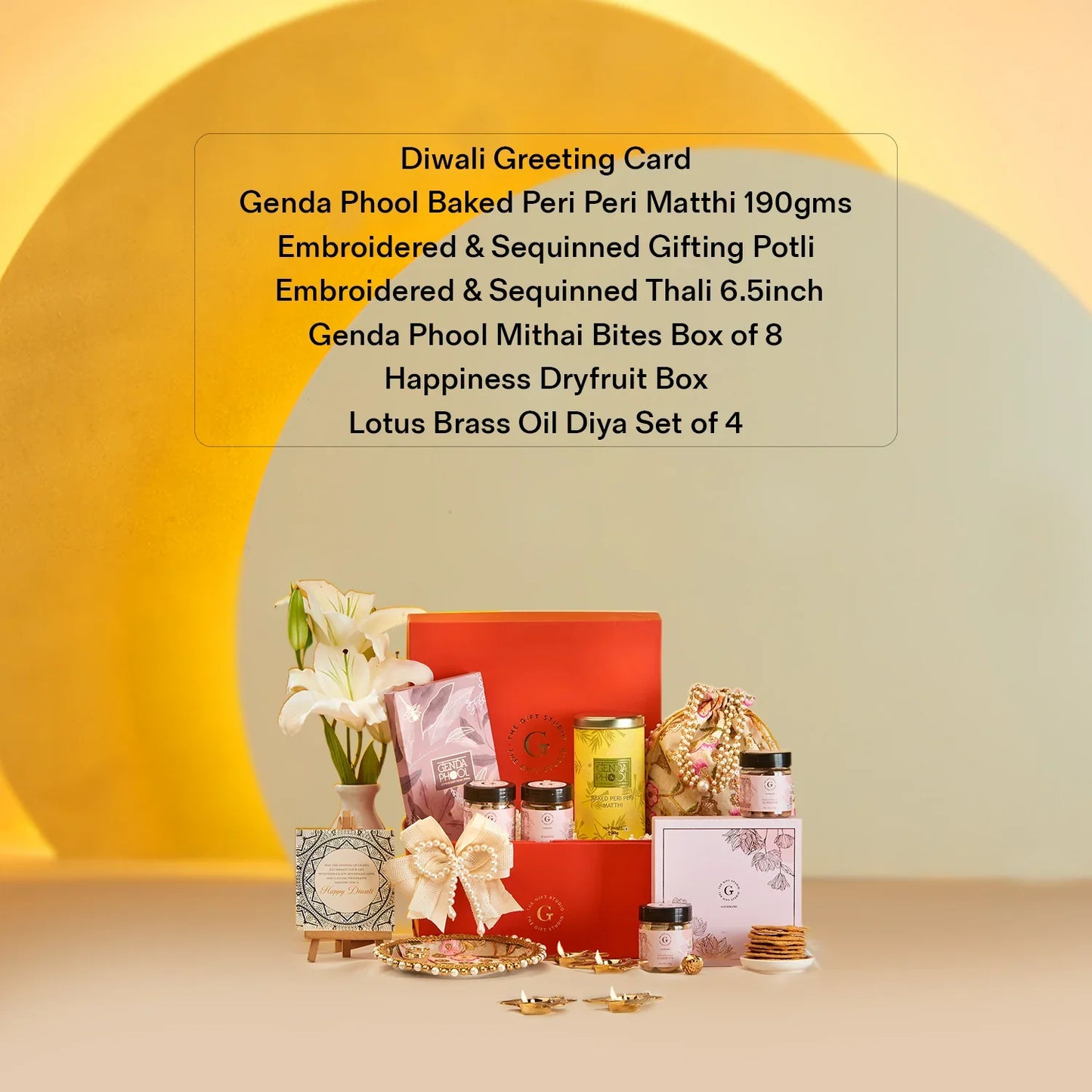 Diwali Diya & Delights Hamper