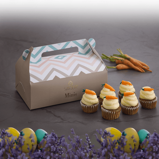 Easter Carrot Cupcake (Pack of 6) - The Gift Studio