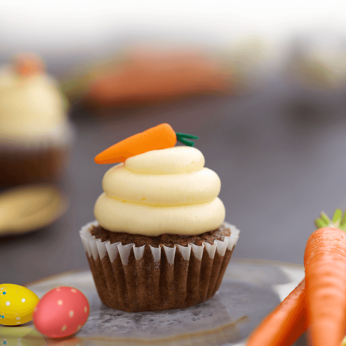 Easter Carrot Cupcake (Pack of 6) - The Gift Studio
