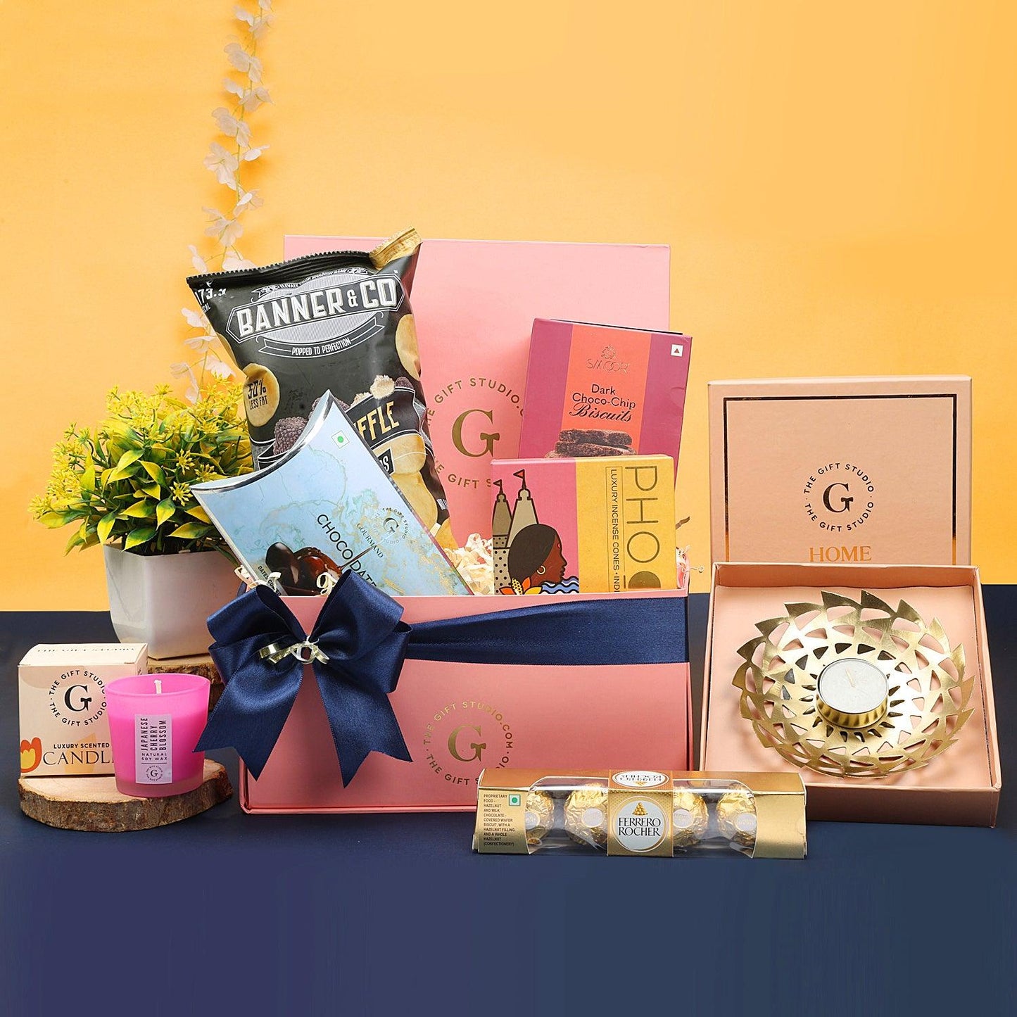 Flavors & Flickers Hamper - The Gift Studio