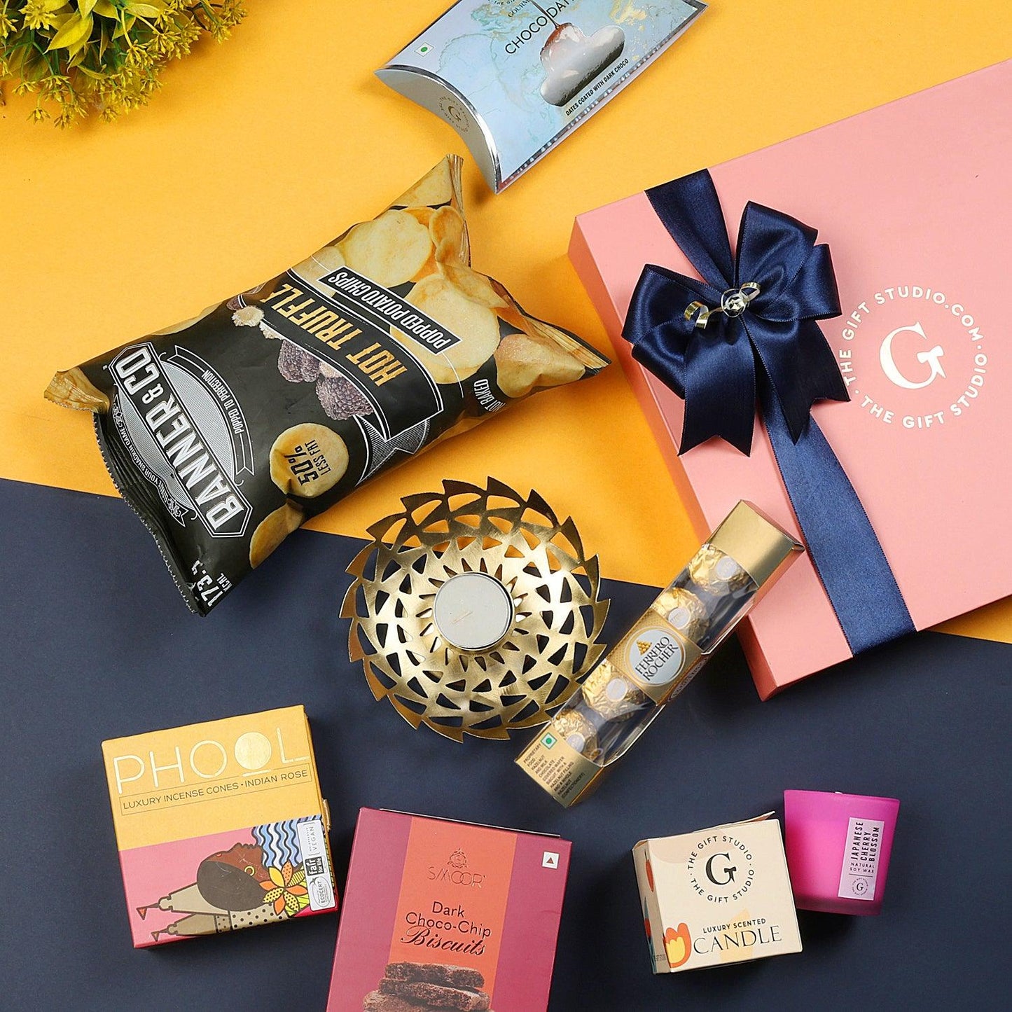 Flavors & Flickers Hamper - The Gift Studio