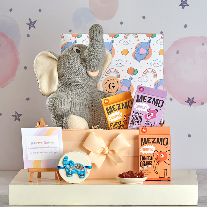 Flying Jumbo Rakhi Hamper for Kids_The Gift Studio
