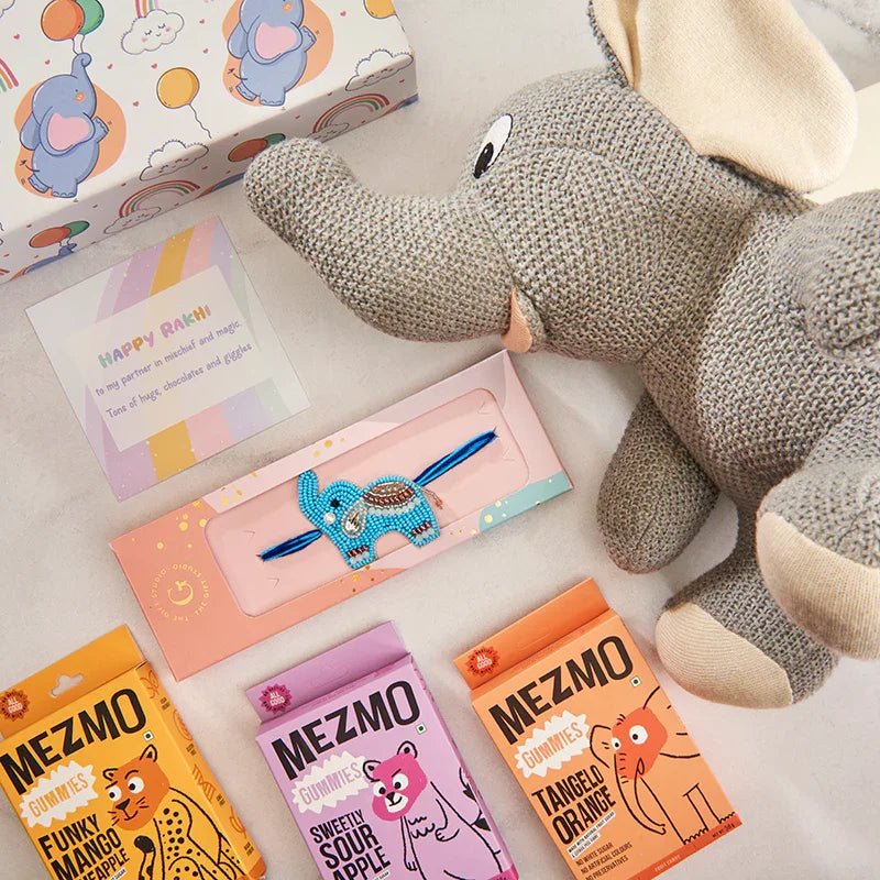 Flying Jumbo Rakhi Hamper for Kids