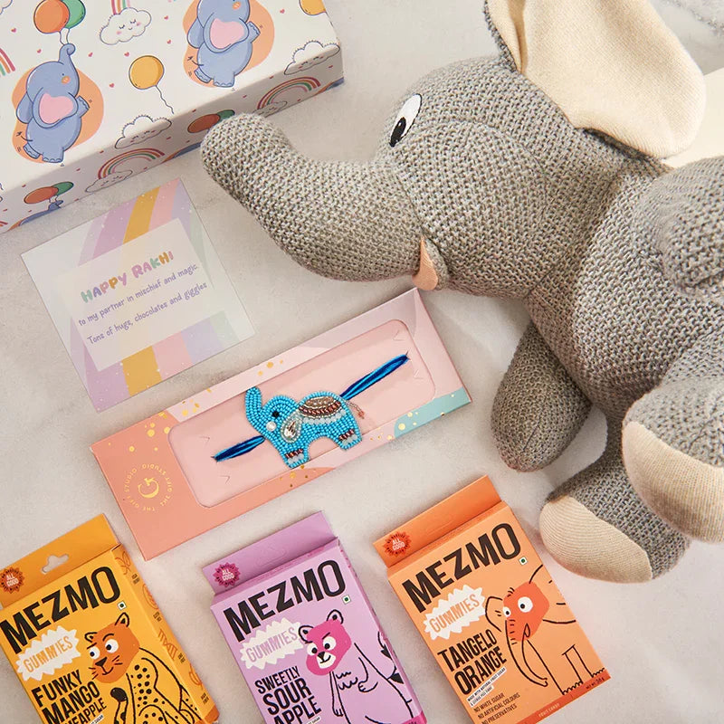 Flying Jumbo Rakhi Hamper for Kids_The Gift Studio
