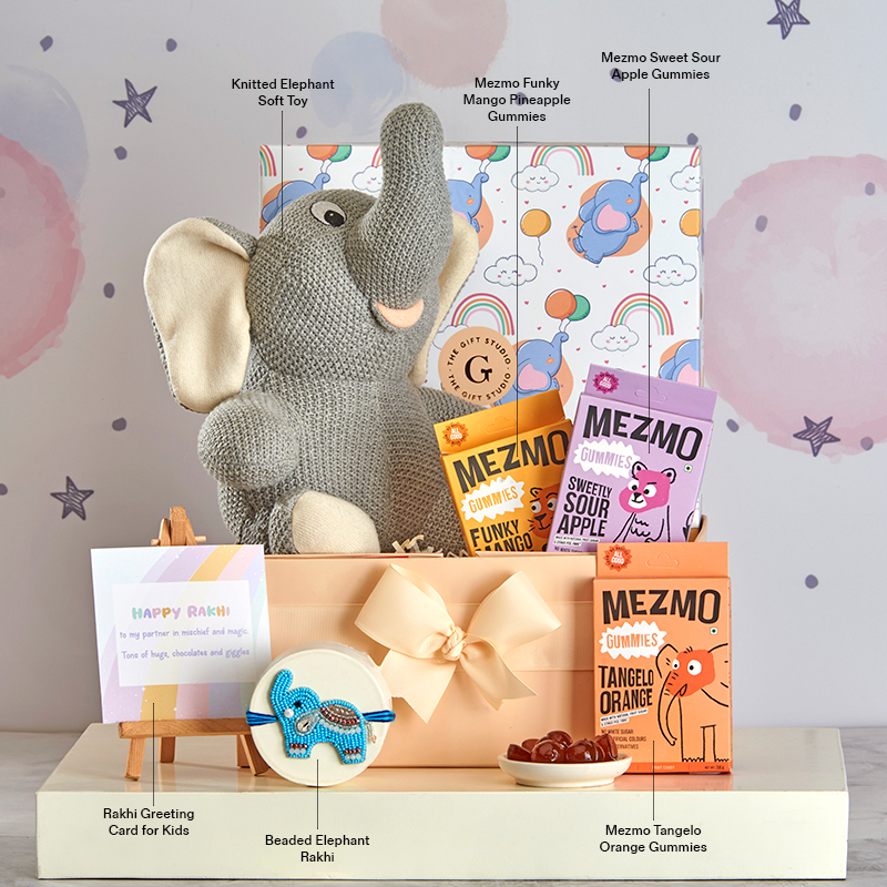 Flying Jumbo Rakhi Hamper for Kids_The Gift Studio