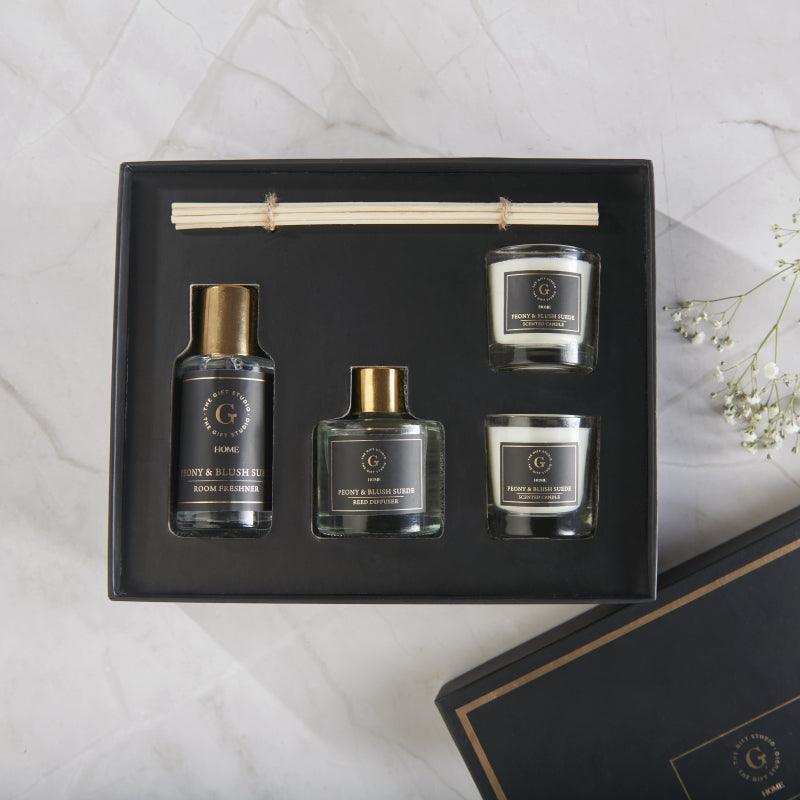 Fragrance Gift set Peony & Blush Suede - The Gift Studio