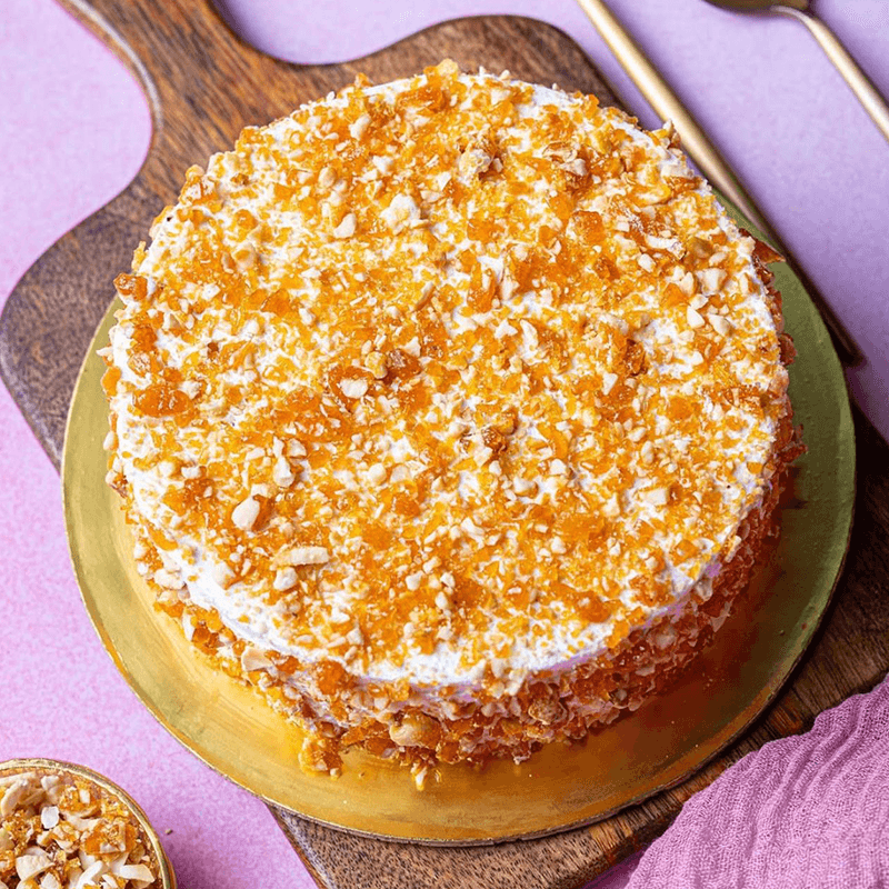 Fresh Cream Nougat Cake - The Gift Studio