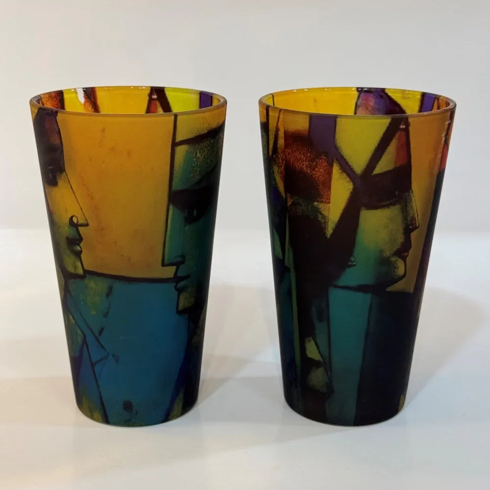 Frosted Tumbler Paresh Maity (Set of 2) - The Gift Studio