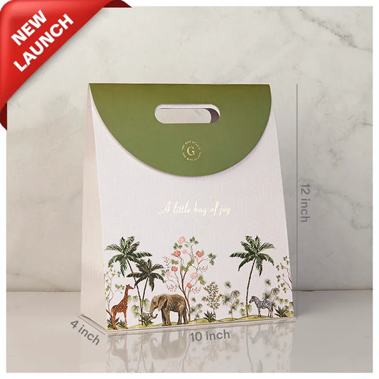 Little Bag Of Joy Gift Bag 12X10X4 Inch_The Gift Studio