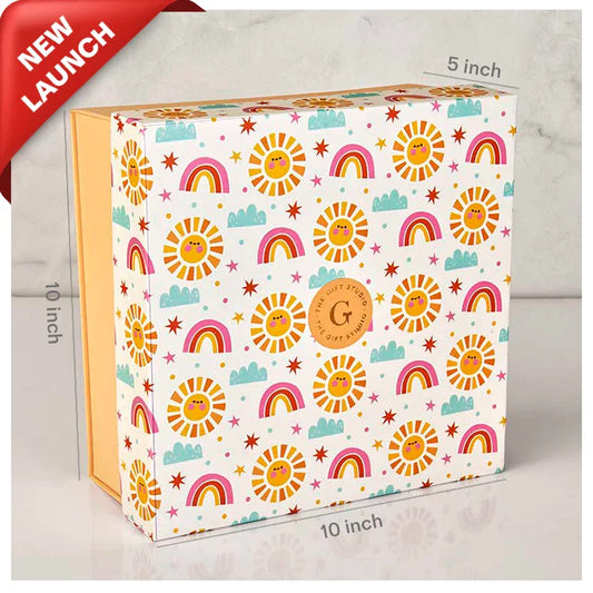 Little Sunshine Small Gift Box 10X10X5 Inch_The Gift Studio