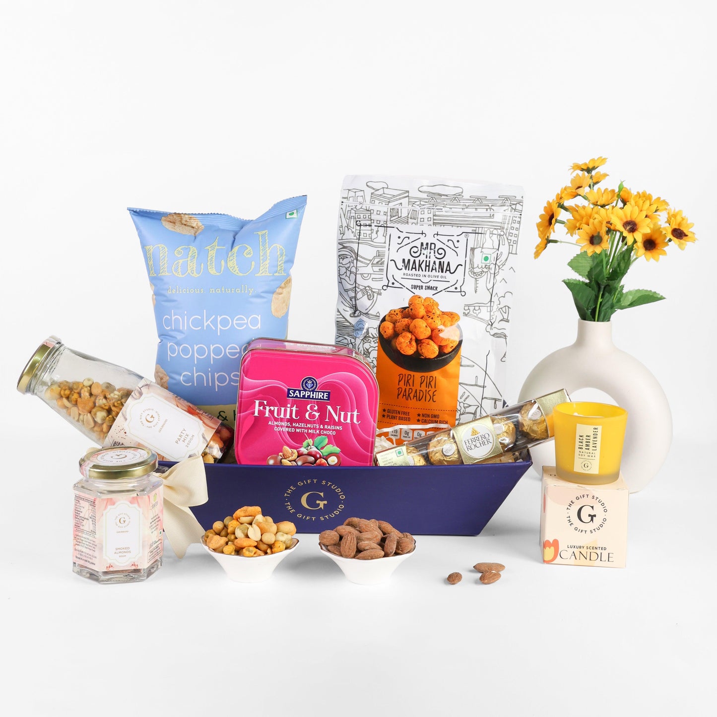 Gourmet Bliss Basket Hamper - The Gift Studio