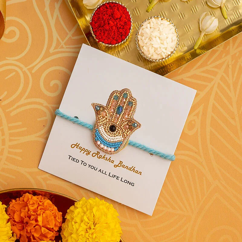 Hamsa Rakhi - The Gift Studio